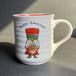 Sheffield Home Happy Kwanzaa Mug Gnome Coffee Tea Hot Cocoa Holiday - Picture 1 of 11