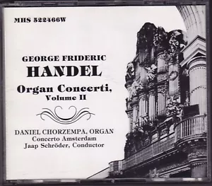 George Frederic Handel - Organ Concerti Vol.1 & Vol 2 - 4 CD Set w/ Booklets - Picture 1 of 4