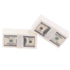 100 Sheets/set Mini Dollar 1:12 Dollhouse Miniature Life Money Us $100 Bankn-lg