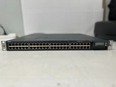 Juniper EX4200 ethernet 750-034195 48 POE+ ports 1x 10Gb SFP+ 1x 930W PSU #N127 - Image 1 of 4