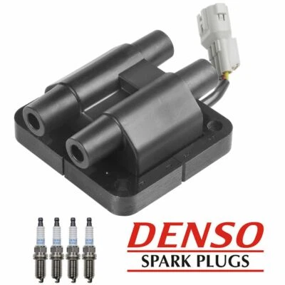 Bobina de encendido y bujía Denso Platinum para Subaru Forester Impreza 2,2 L UF159 Foto 1 de 3