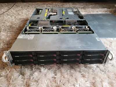 SUPERMICRO 2U CSE-829U X10DRU-I+, 2x2699v3, 768GB, no HDD, FREENAS/UNRAID - Image 1 of 4