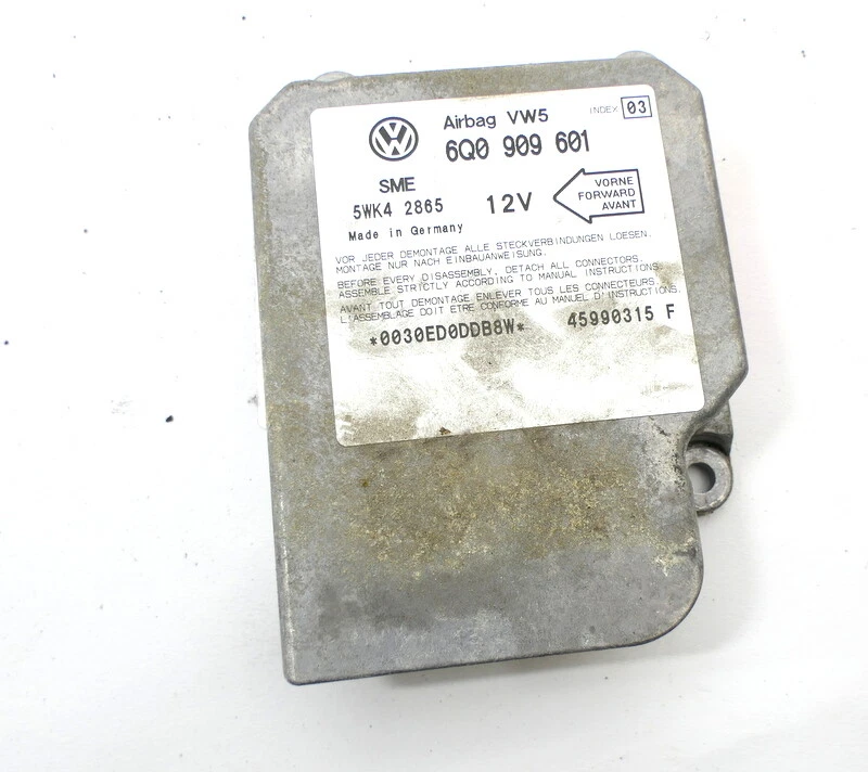 Centralina airbag VW Polo 6N2 Lupo 1C0909601 D Index 03 - 02A - Immagine 1 di 2