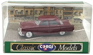 Corgi Classic Red Ford Zephyr Saloon 1/43 Diecast Model D710 Car In Box - Picture 1 of 4
