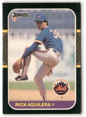 Rick Aguilera 1987 Leaf #89 - K5935 - Image 1 of 2