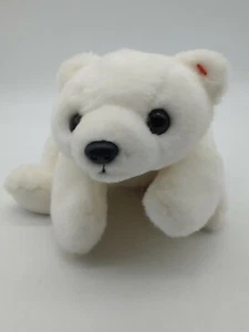 Vintage TY Beanie Buddies WHITE POLAR BEAR 14" Plush Stuffed Animal Toy 1998 - Picture 1 of 9
