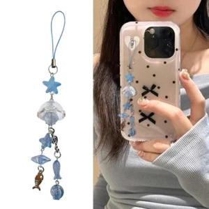 Stylish Sea Creature Design Phone Strap Phone Accessory For Individualized Look - Photo 1 sur 13