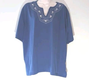 CW Classics Lounge Wear Set Womens 3X Top & Matching Pull On Capris With Pockets - Picture 1 of 18