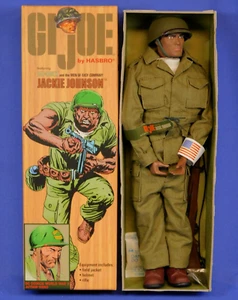 GI JOE 12" SGT ROCK MEN OF EASY COMPANY JACKIE JOHNSON FIGURE 2002 - Foto 1 di 3