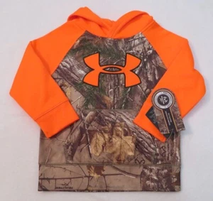 Under Armour Toddler Boy Camouflage Hoodie Size 2T - Picture 1 of 4
