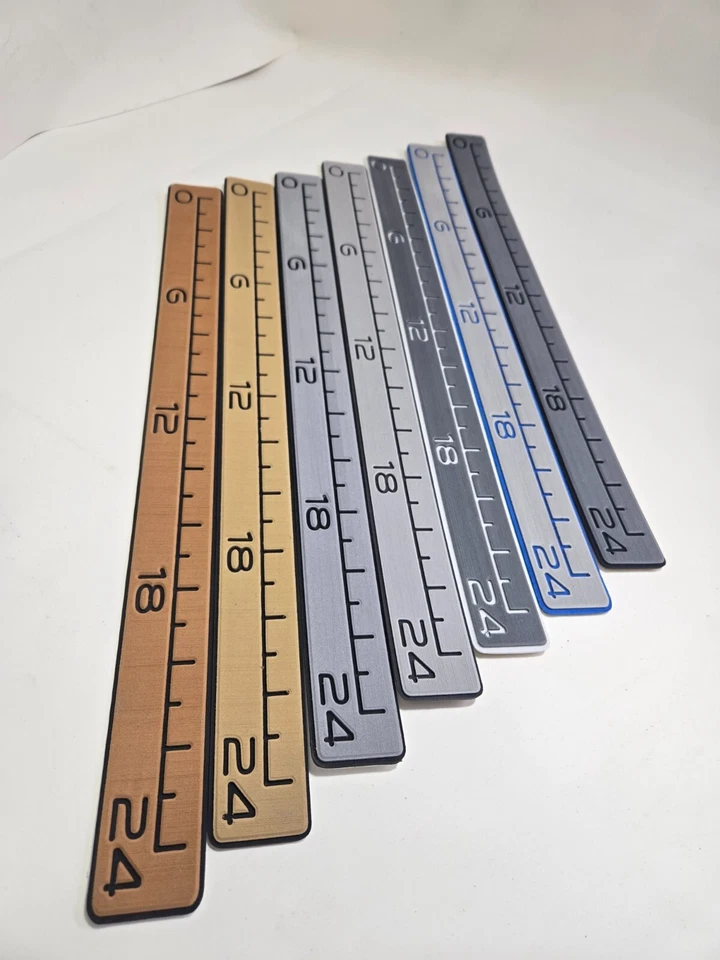 24" Fish Ruler - Quality marine grade EVA foam, strong 3M adhesive backing - Image 1 of 1