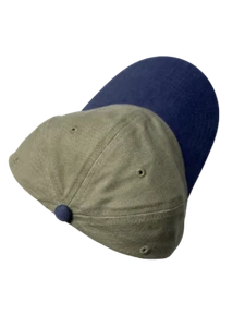 Gorra de béisbol para hombre COMFORT COLORES teñida directa talla única verde claro con azul marino - Imagen 1 de 5