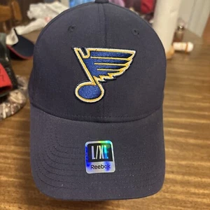 St. Louis Blues NHL Reebok Fitted Hat L/XL New With Tags - Picture 1 of 4