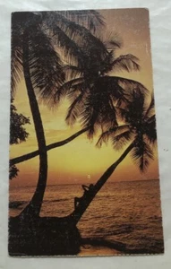 Tropical Sunset, Hawaii. Postcard (T2) - Picture 1 of 2