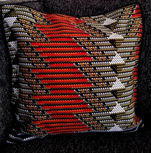 African Print Cushion Cover Ankara Kitenge Throw Pillow Sofa Pillow 16" x 16". - Picture 1 of 1