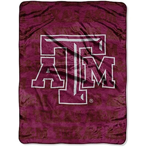 Northwest Company Texas A&M Aggies Micro Raschel Grunge Blanket Cover