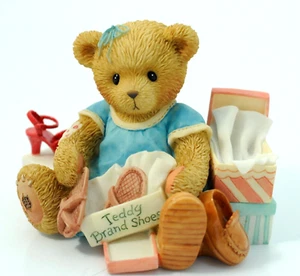 Cherished Teddies "Lauryn" , 2006 Club Exclusive Figurine Shoes 5530709, - Picture 1 of 6