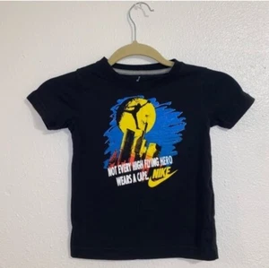 Jordan Not Every High Flying Hero Wears A Cape Nike Short Sleeve Kids Shirt - Picture 1 of 3