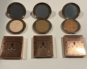 NIB CHARLOTTE TILBURY GLOW GLIDE HIGHLIGHTER ~BRONZE, CHAMPAINGE, ROSE GOLD GLOW - Picture 1 of 12