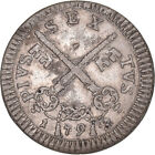 [#1060330] Coin, ITALIAN STATES, PAPAL STATES, Pius VI, 4 Baiocchi, 1793, Roma, 