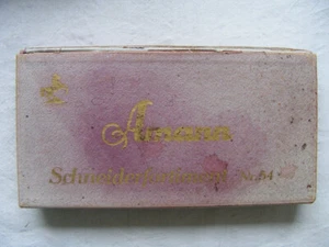 Amann Kiste Schachtel alt vintage Sammler Nähgarn Pappschachtel antik Nähkasten - Bild 1 von 6