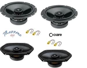 Ciare CZ170 CZ180 Kit 4 casse Lancia Y >03 Fiat Multipla Connett Ante/Post Auto - Foto 1 di 8