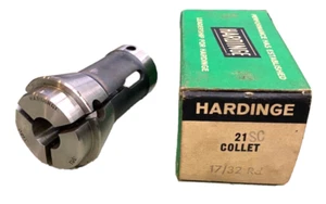New Hardinge B&S Stop Collet 21SC 17/32" Round - Picture 1 of 4