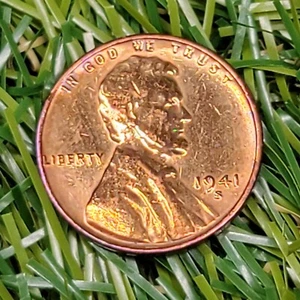 1941 s lincoln wheat cent penny  - Bild 1 von 15