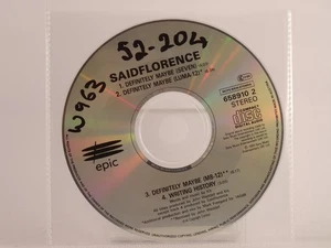 SAIDFLORENCE DEFINITELY MAYBE (X11) 4 Track CD Single also Plastic Sleeve EPIC - Picture 1 of 7