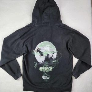 Knott's Scary Farm Origins Curse of Calico schwarzer Kapuzenpullover mit durchgehendem Reißverschluss für Herren Large - Bild 1 von 9