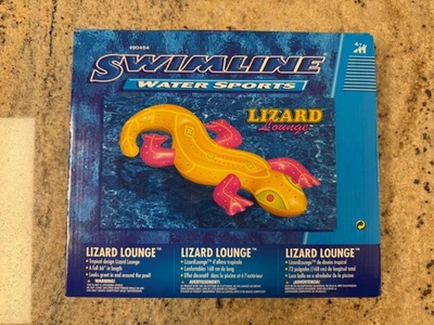 Nuevo Slimline Deportes Acuáticos - Salón Lagarto - Flotador Piscina Inflable 66" Foto 1 de 4