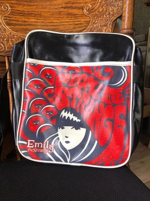 Vintage Emily the Strange "People Are Strange" Backpack or Purse - Image 1 of 4