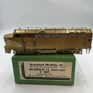 Ho Scale brass engine overland models omi-1864 Baldwin Rf 16 Shark Nose A Unit - Picture 1 of 18