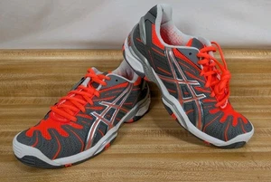 ASICS Gel-Resolution IGS Orange/Gray Running Shoes E251N Women's Size - 6  - Picture 1 of 15