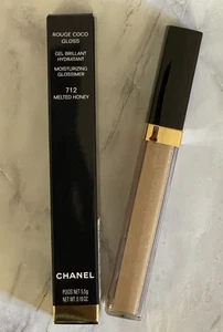 CHANEL 712 Melted Honey Rouge Coco Lip Gloss Full Size .19oz New FREE SHIP - Picture 1 of 4