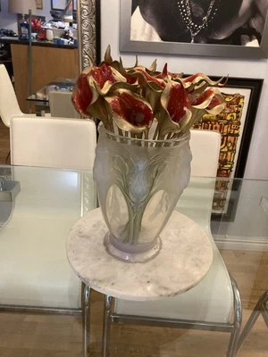 Jarrón de mesa de vidrio especial Foto 1 de 4