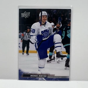 2022-23 Upper Deck Hockey Series 2 Michael Bunting #419 Toronto Maple Leafs NHL - Picture 1 of 2