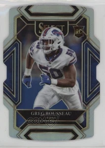 Panini Select Club Level Silver Prizm 2021 troquelado Greg Rousseau #288 novato radiocontrol - Imagen 1 de 3