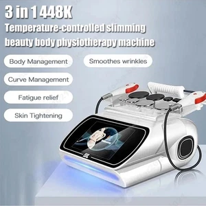 448KHZ RF Diathermy Body Sliming Machine Pain Relief Skin Tightening Deep Care - Picture 1 of 12