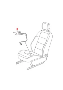 Genuine VW Amarok T1A T1B Seat Occupied Sensor 2HJ963553C - Picture 1 of 1