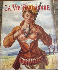 La Vie Parisienne Magazine Vol. 92 # 57 September 1955 - Picture 1 of 9