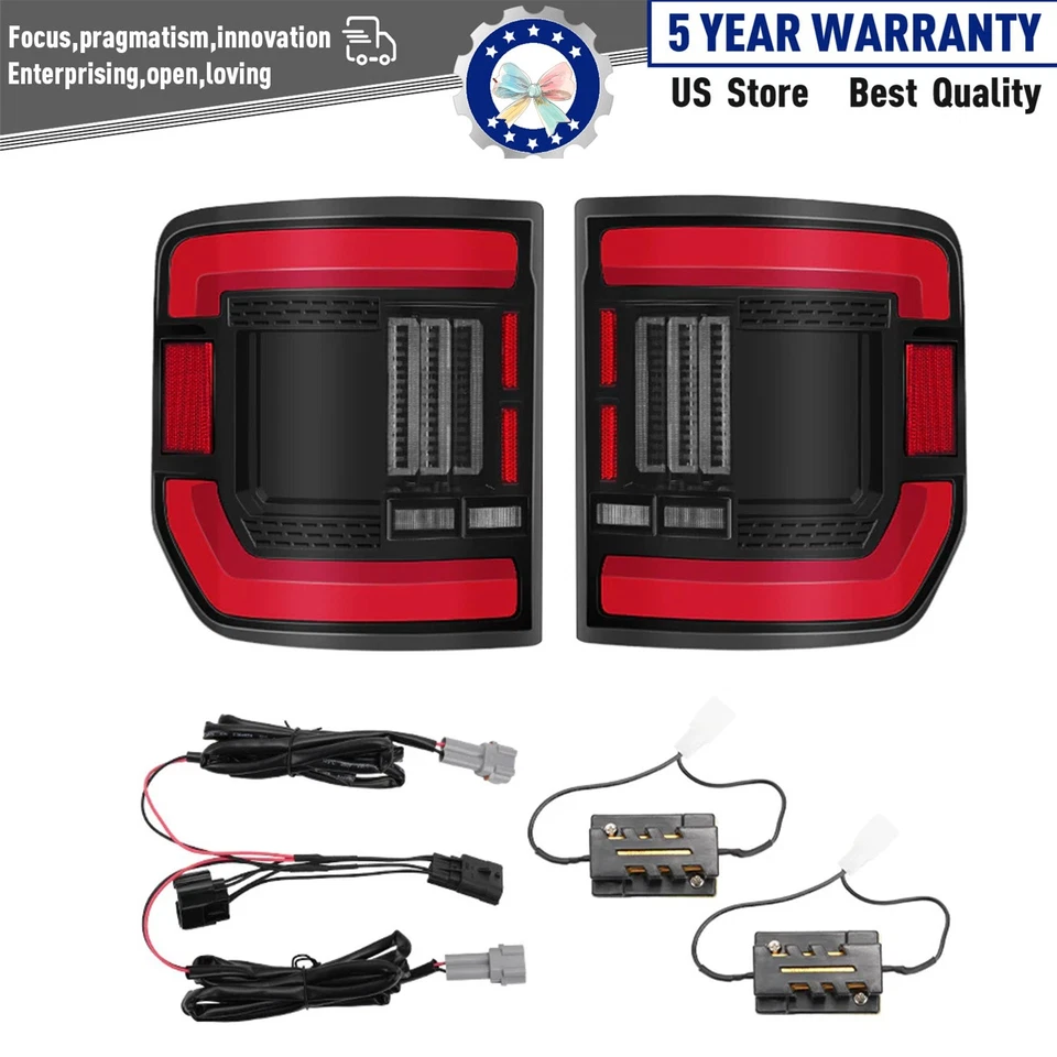 SUPAREE Flush Mount LED Tail Light w/ Turn Signal For Jeep Gladiator JT 2019-24 Foto 1 de 4