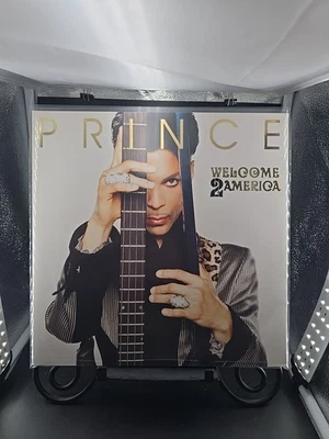 Prince - Welcome 2 America NPG EU Press (France) 2LP +digital Download NEAR MINT - Image 1 of 4