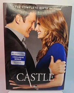 Castle Complete Sixth Season 6 (DVD, 2014, 5-Disc Set, Region 1) With Slipcover - Picture 1 of 5