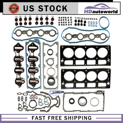 Juego completo de juntas nuevas para Chevrolet Express 3500 2004 2005 2006 2007 6,0 L Foto 1 de 3