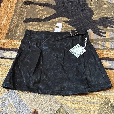 Chelsea & Violet Black A-Line Mini Skirt - Image 1 of 4