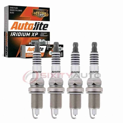 4 bujías Autolite Iridium XP para Jeep CJ7 1983-1986 2,5 L L L4 encendido wf Foto 1 de 4