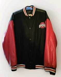 Neu mit Etikett Steve & Barry’s Ohio State Buckeyes Varsity Letterman NCAA Jacke Mantel XXL - Bild 1 von 6