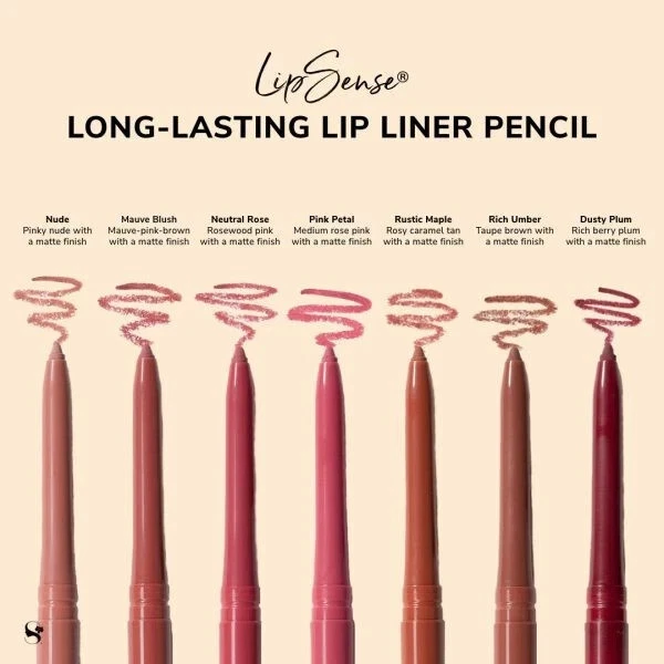 💌 Nude LipSense SeneGence Long-Lasting LIP LINER PENCIL - Image 1 of 1