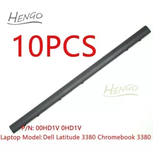 10PCS 00HD1V Black New For Dell Latitude 3380 Chromebook 3380 LCD Hinge Cover - Picture 1 of 3